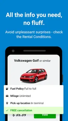 DiscoverCars Cheap Car Rental android App screenshot 4